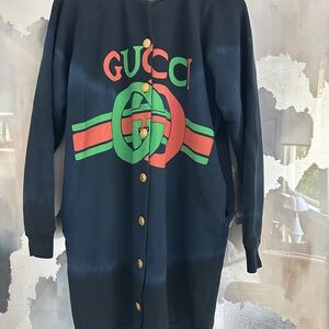 Gucci Navy ombré cardigan